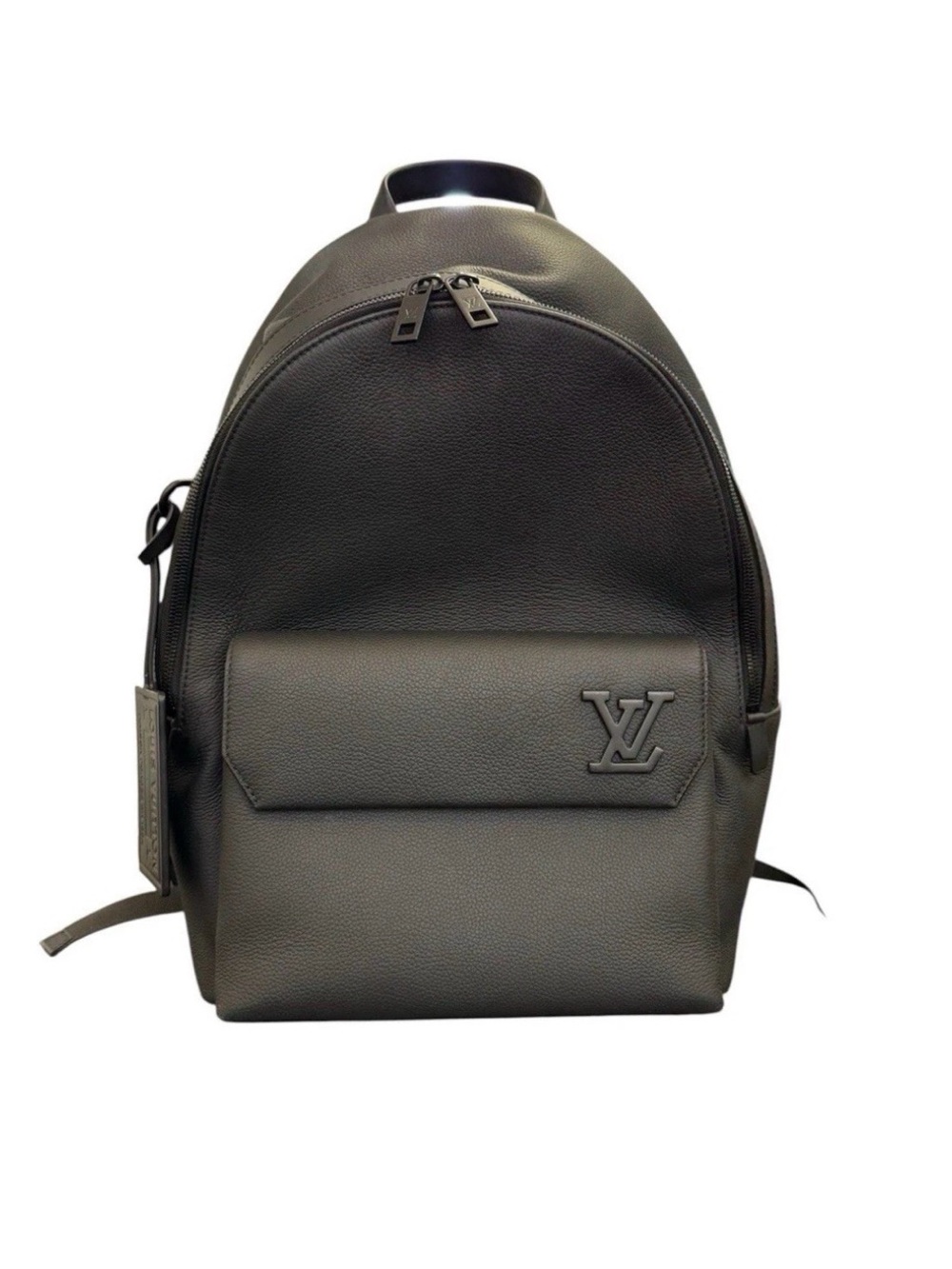 Louis Vuitton LV Aerogram Take Off Backpack M57079 Black Leather